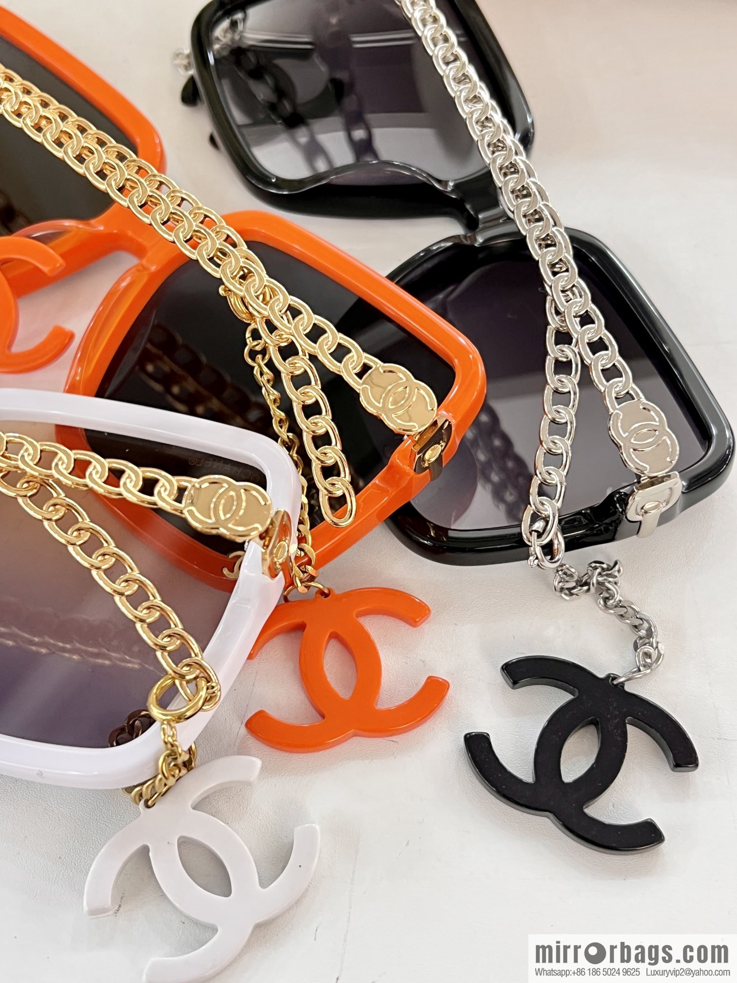 Chanel pendant women's sunglasses