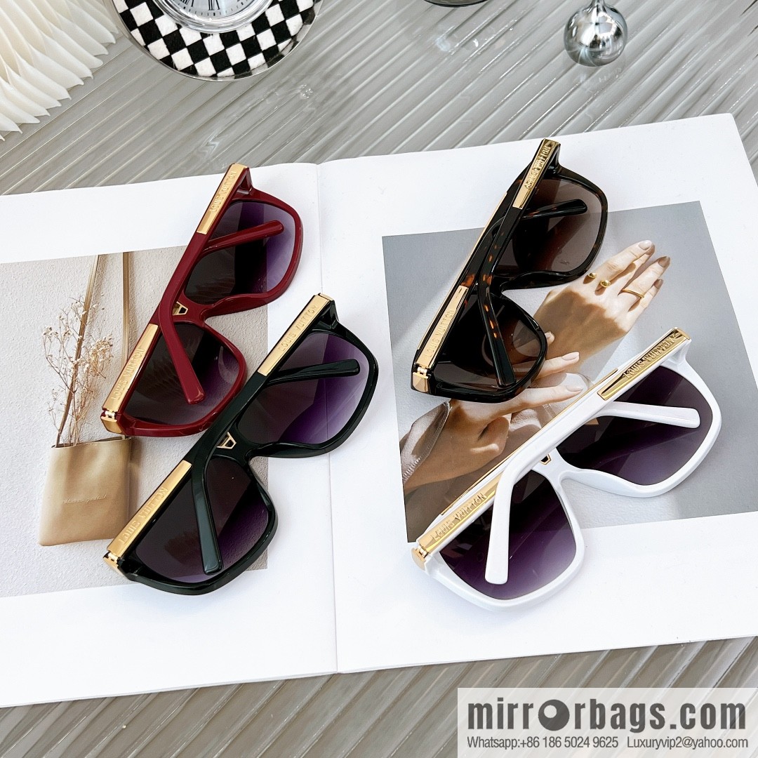 LV Louis Vuitton Large Frame Unisex Sunglasses