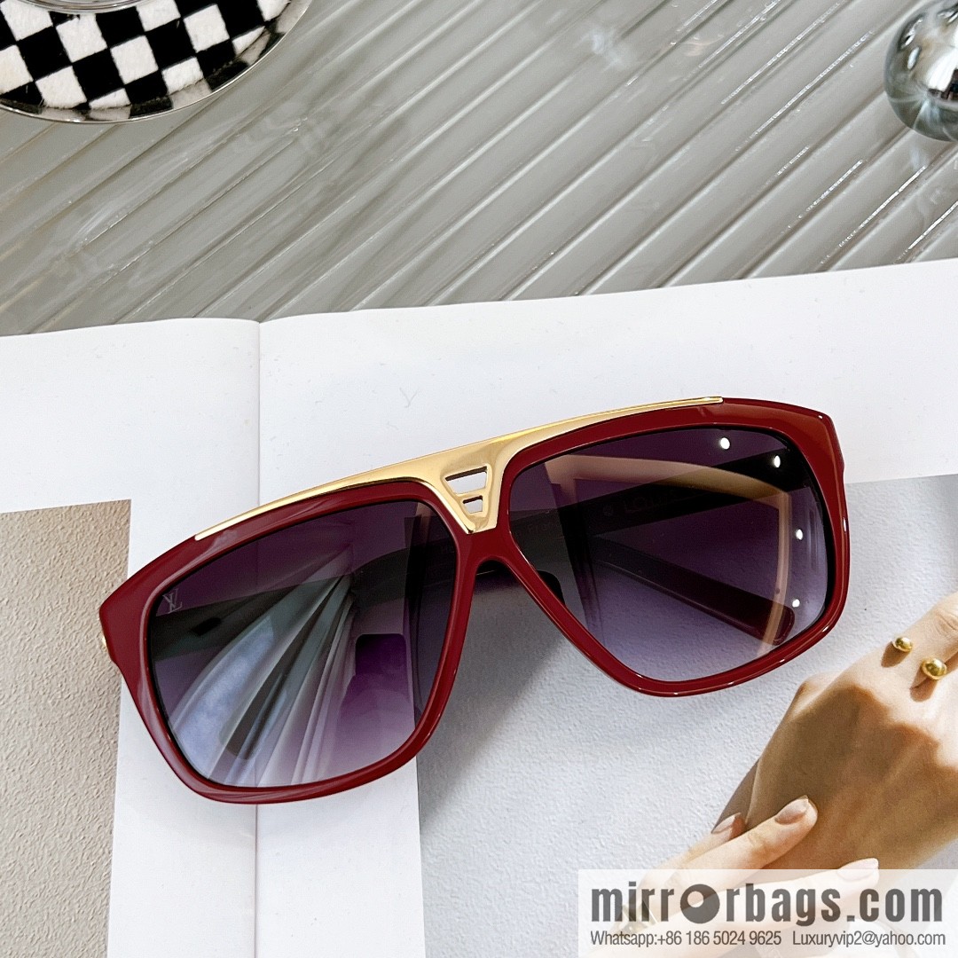 LV Louis Vuitton Large Frame Unisex Sunglasses