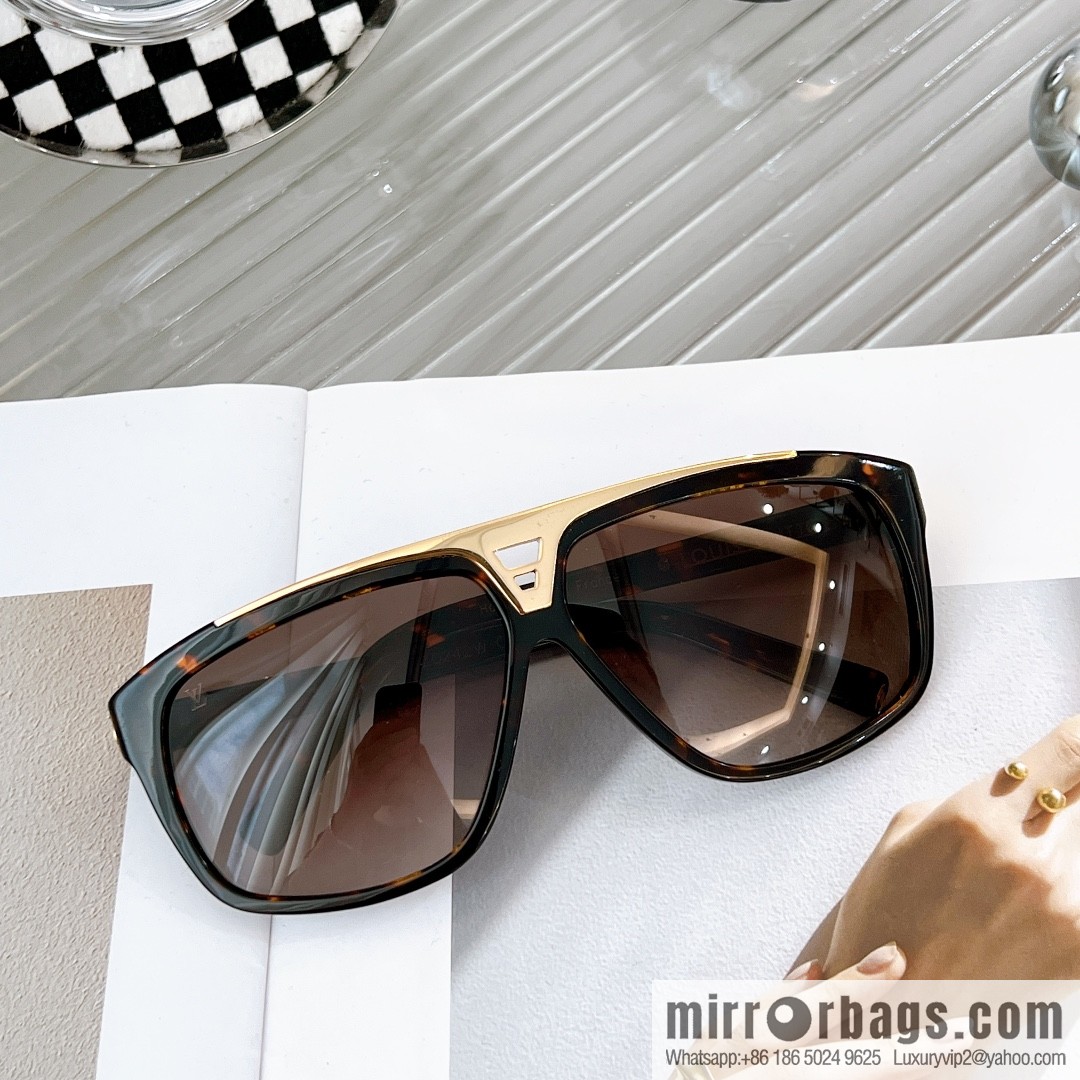 LV Louis Vuitton Large Frame Unisex Sunglasses