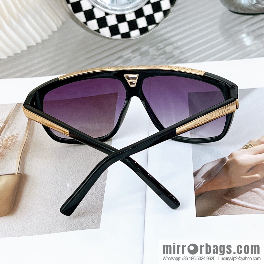 LV Louis Vuitton Large Frame Unisex Sunglasses