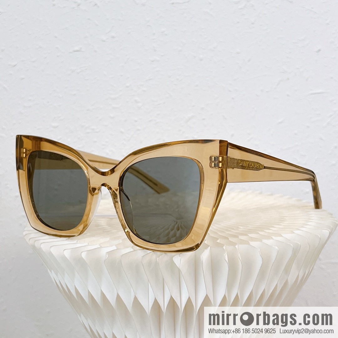 SAINT LAURENT Saint Laurent Large Frame Unisex Sunglasses