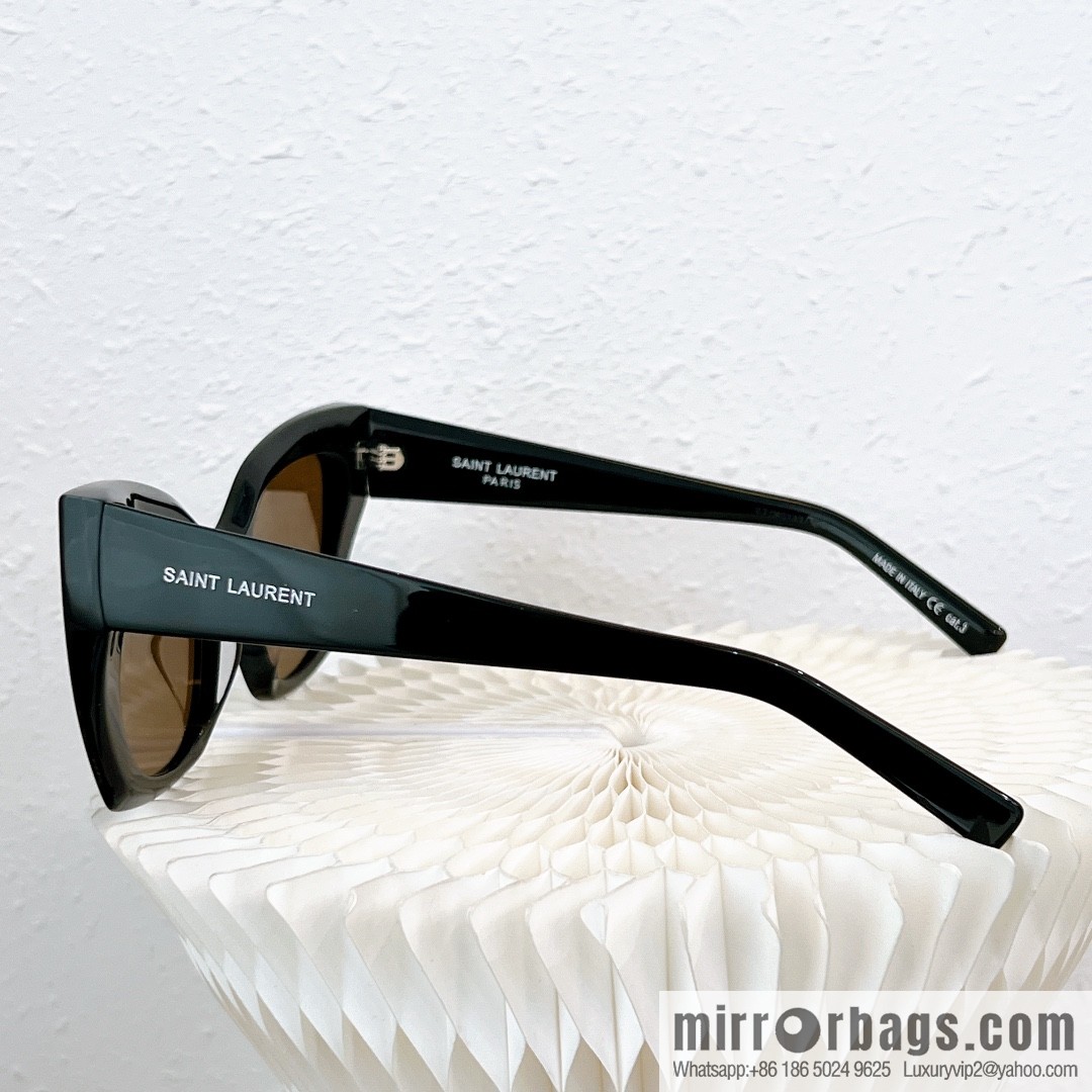 SAINT LAURENT Saint Laurent Large Frame Unisex Sunglasses