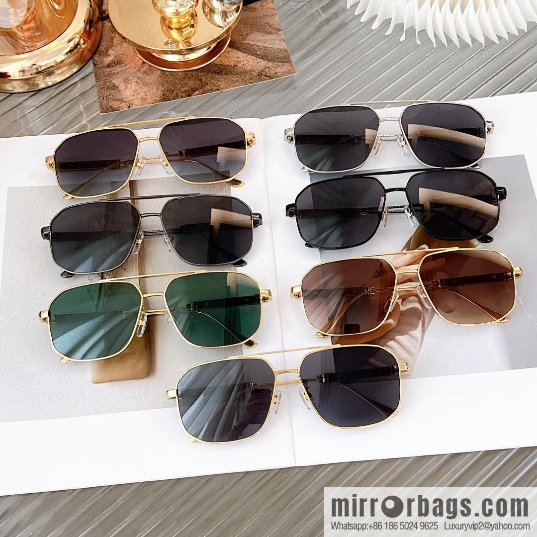 Cartier Metal Box Men's Sunglasses