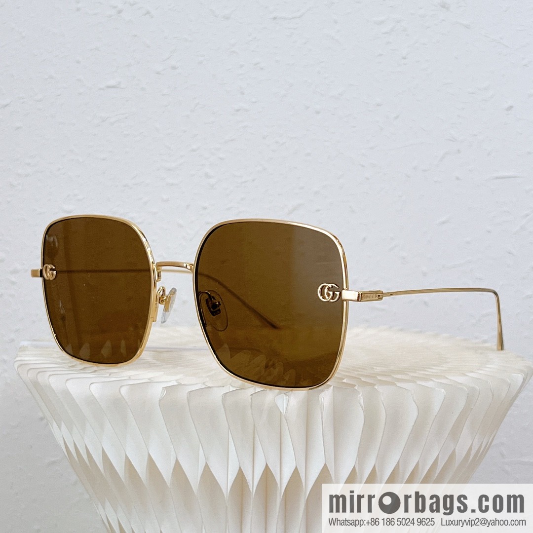 GUCCI Gucci Metal Box Unisex Sunglasses