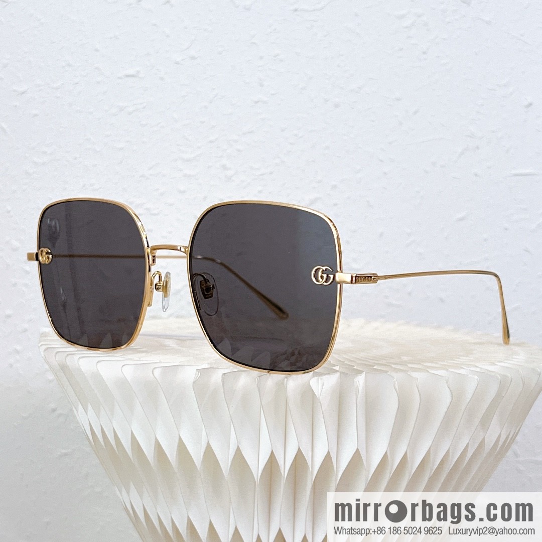 GUCCI Gucci Metal Box Unisex Sunglasses