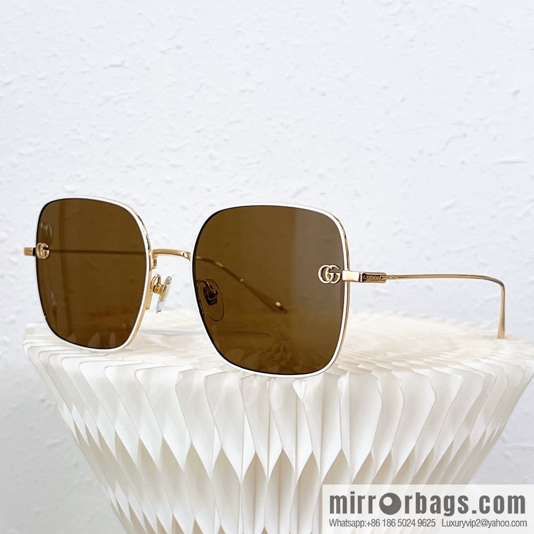 GUCCI Gucci Metal Box Unisex Sunglasses