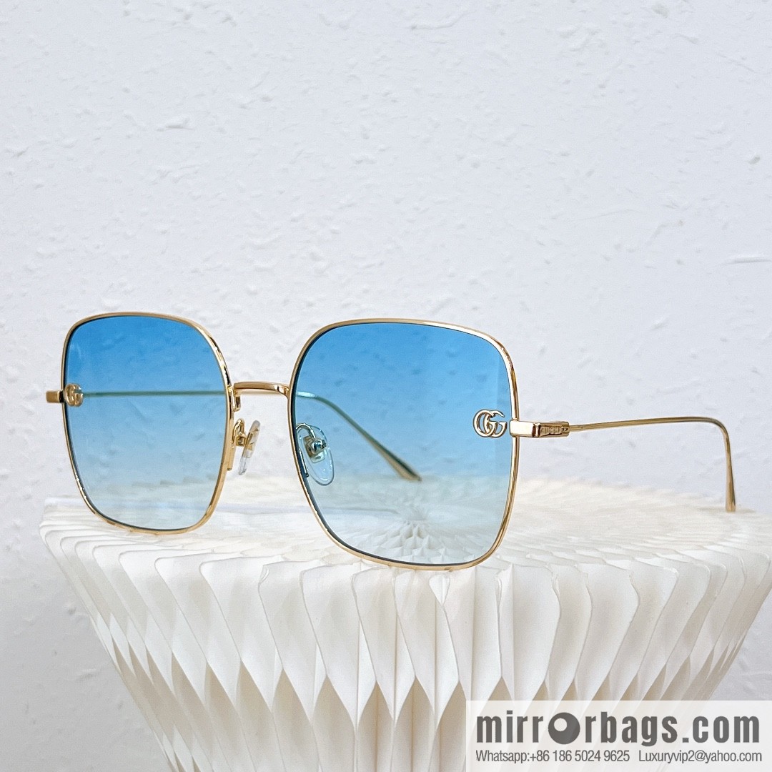 GUCCI Gucci Metal Box Unisex Sunglasses