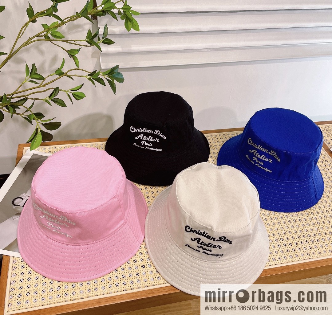 Dior 2023 new volume embroidered bucket hat