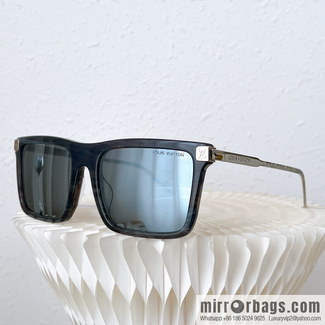 LV Louis Vuitton Square Unisex Sunglasses