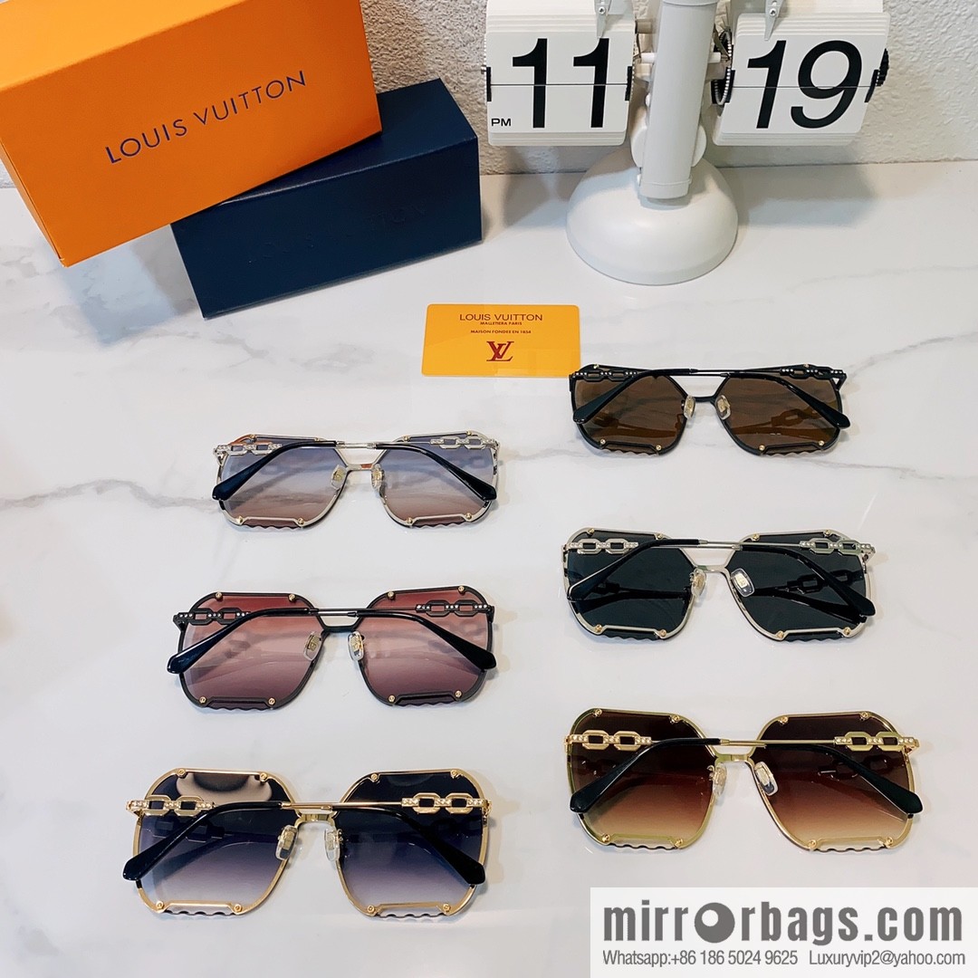LV Louis Vuitton Large Frame Women's Sunglasses