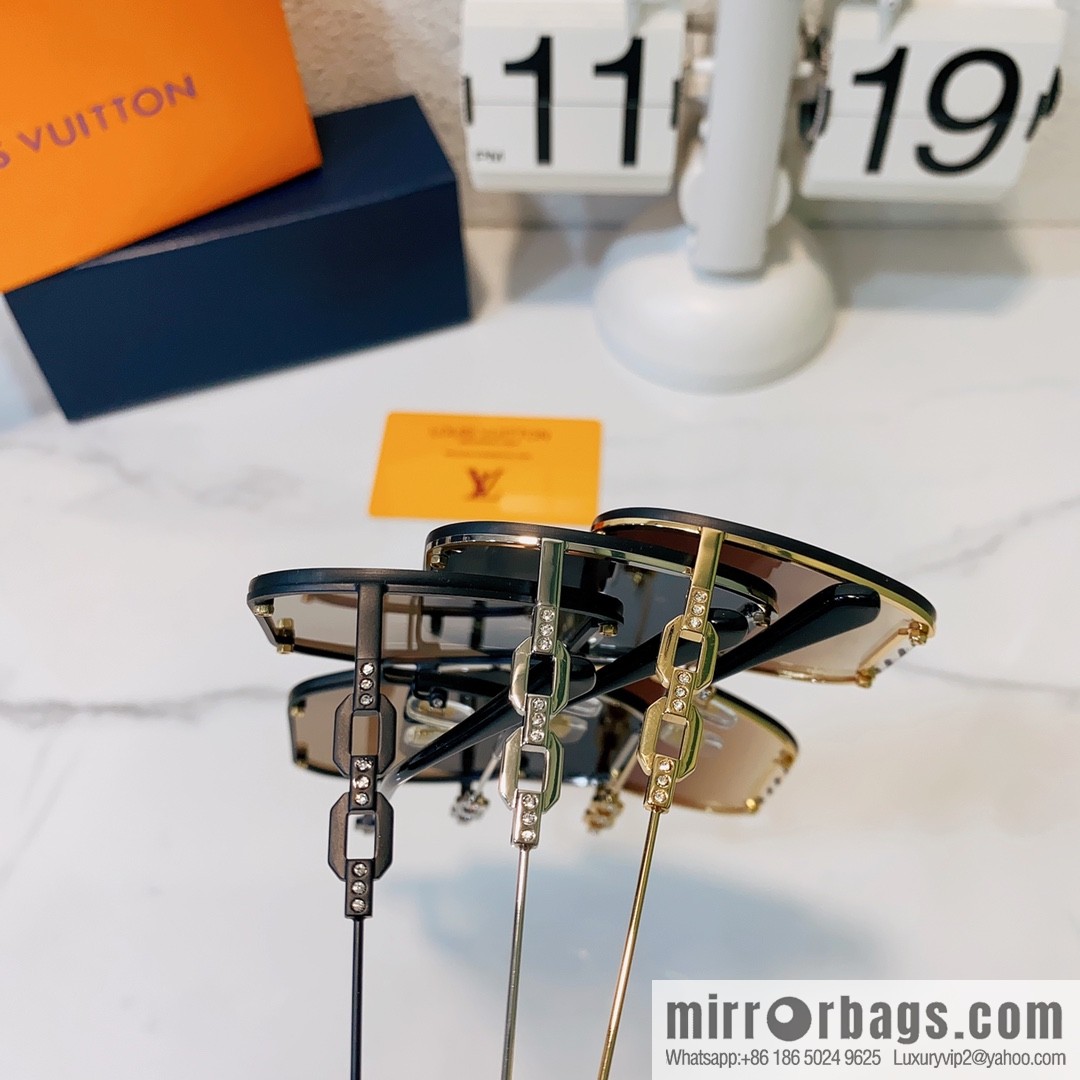 LV Louis Vuitton Large Frame Women's Sunglasses