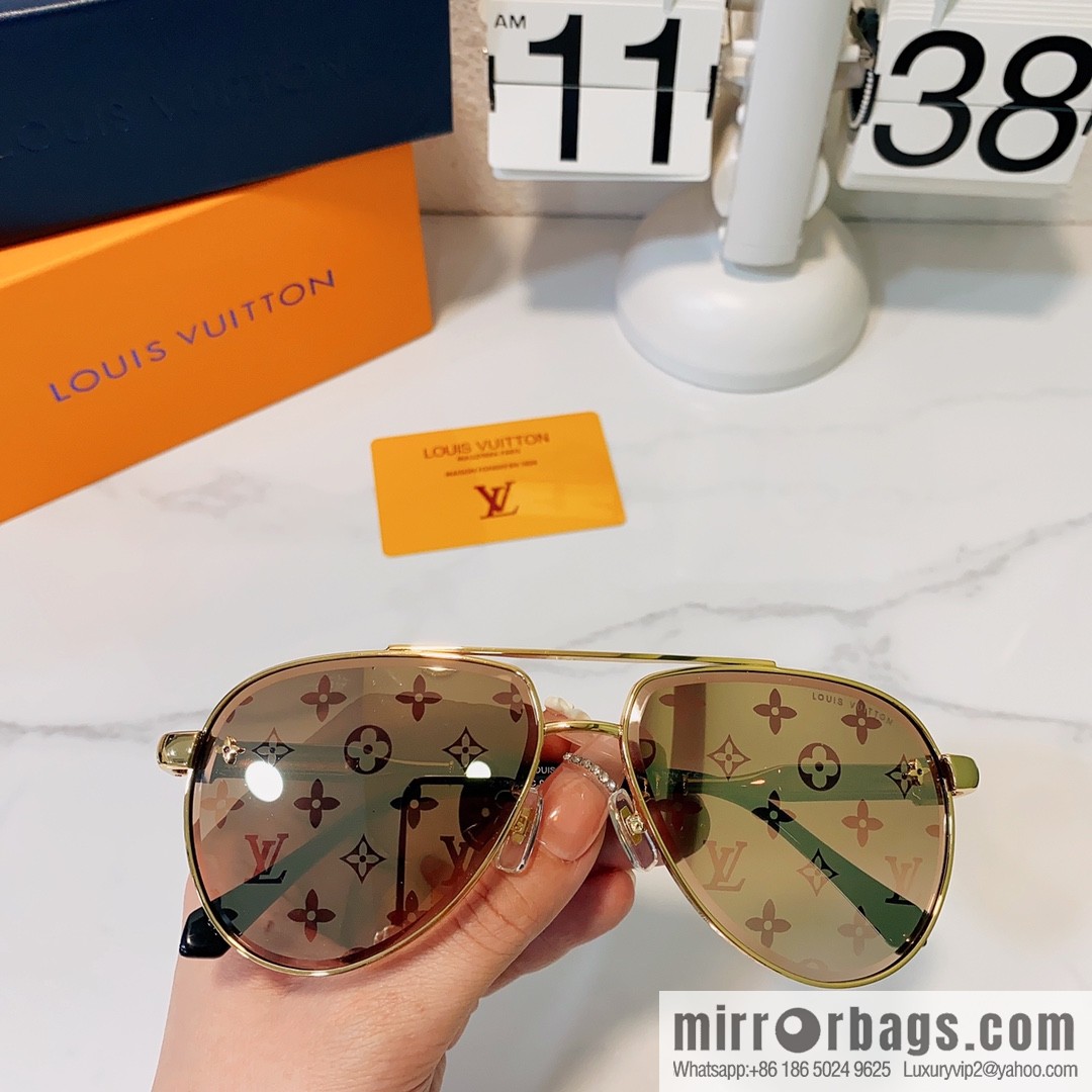 LV Louis Vuitton toad-shaped unisex sunglasses