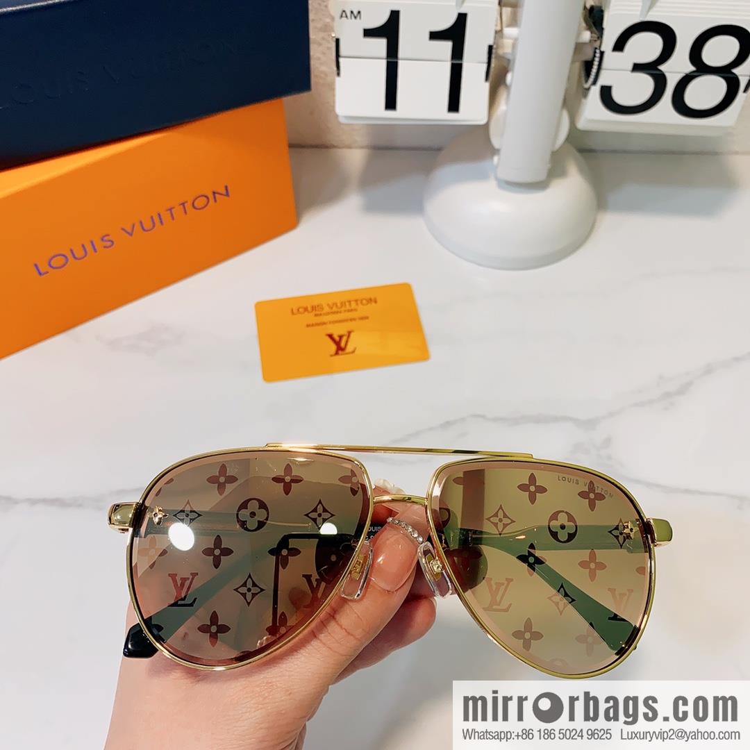 LV Louis Vuitton toad-shaped unisex sunglasses