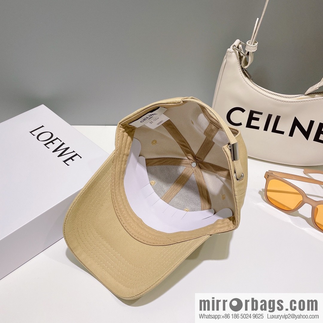 CELINE Spring 2023 New Simple Baseball Cap