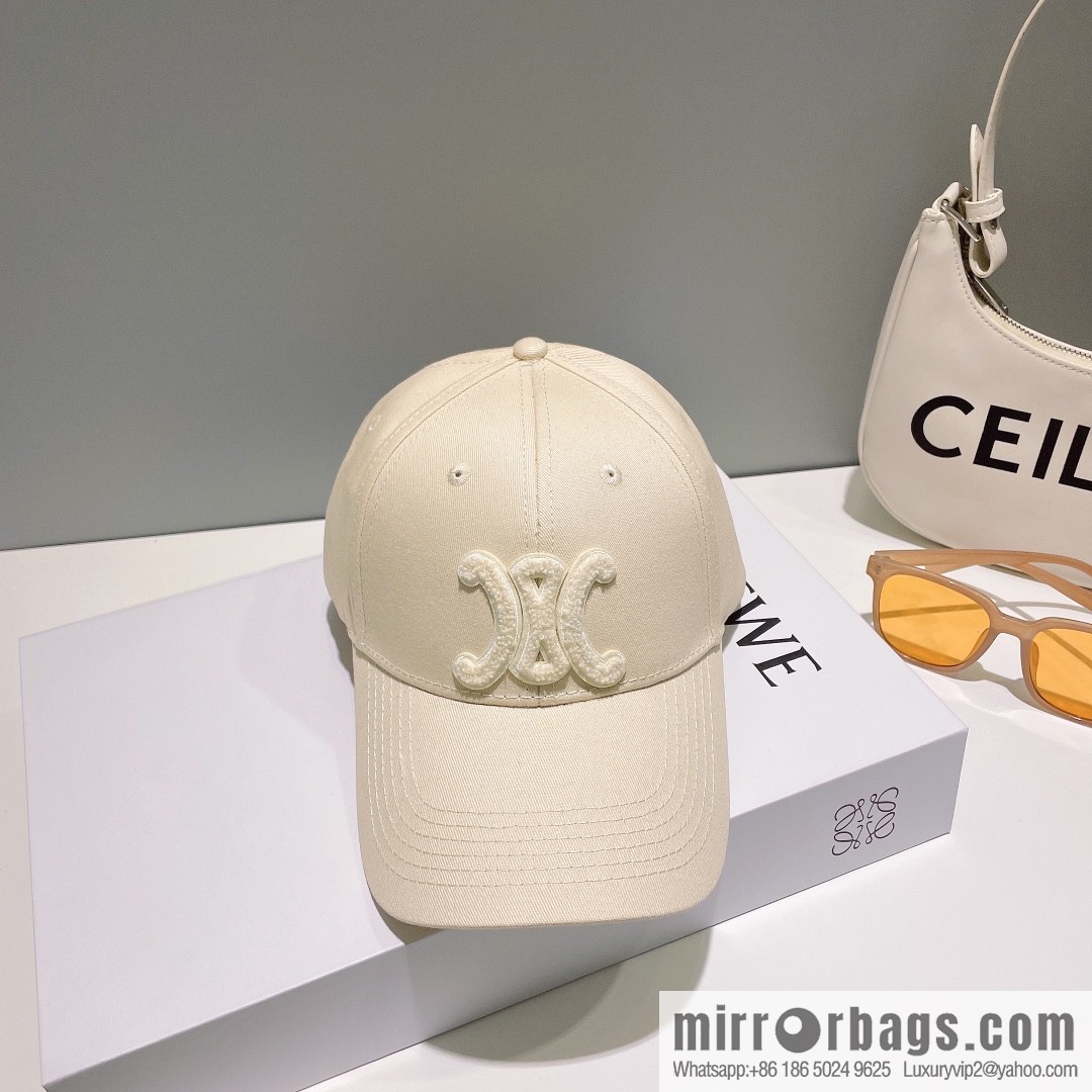 CELINE Spring and Summer 2023 New Simple Baseball Cap