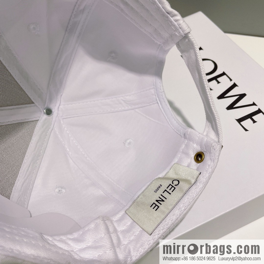 CELINE Spring and Summer 2023 New Simple Baseball Cap