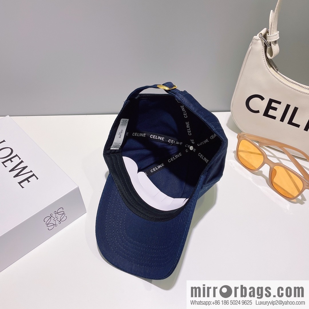 CELINE Spring and Summer 2023 New Simple Baseball Cap