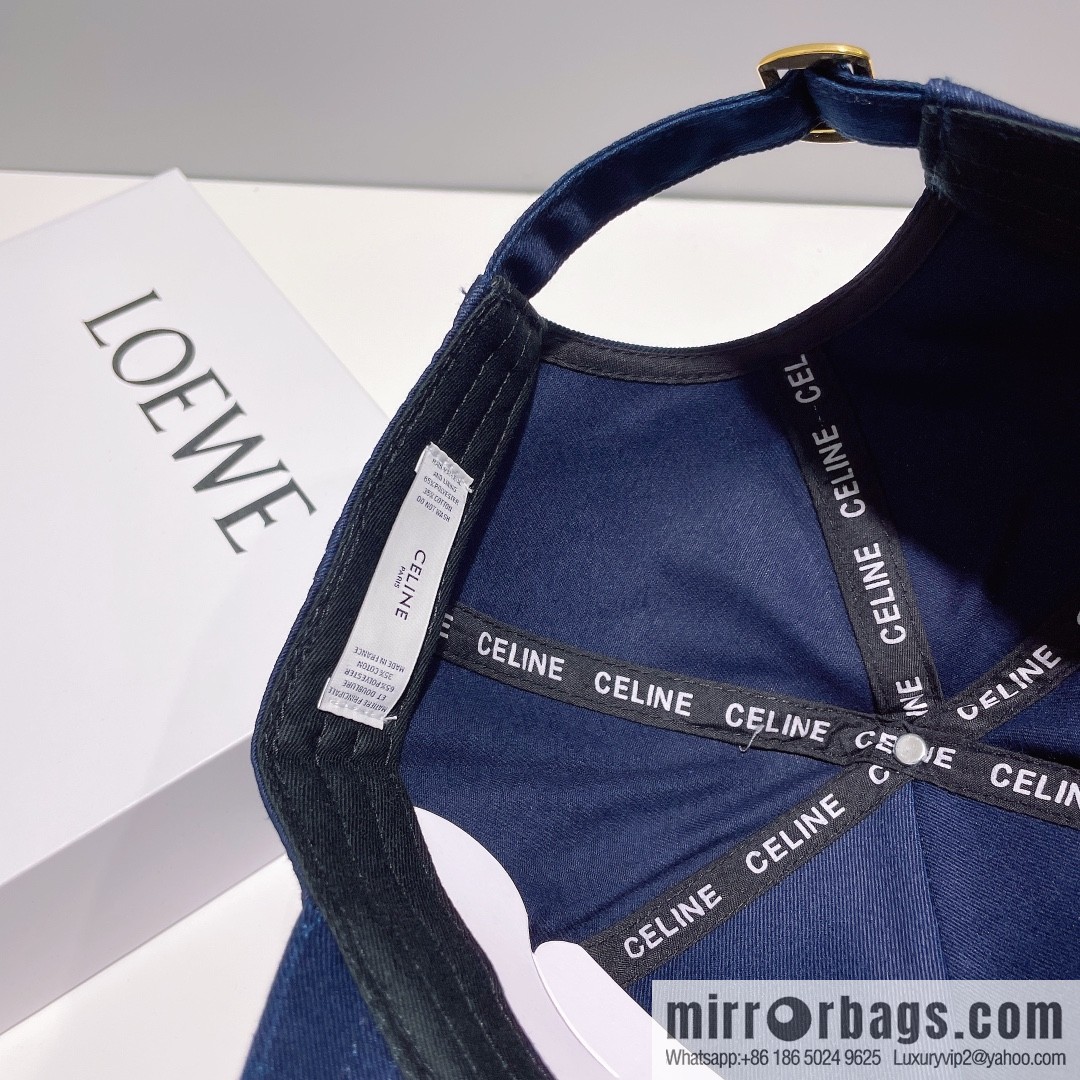 CELINE Spring and Summer 2023 New Simple Baseball Cap