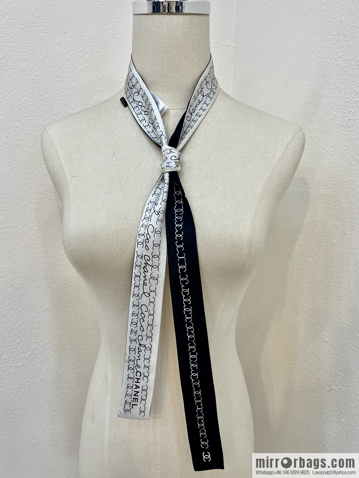 CHANEL Chanel camellia jacquard fabric 100% silk headband