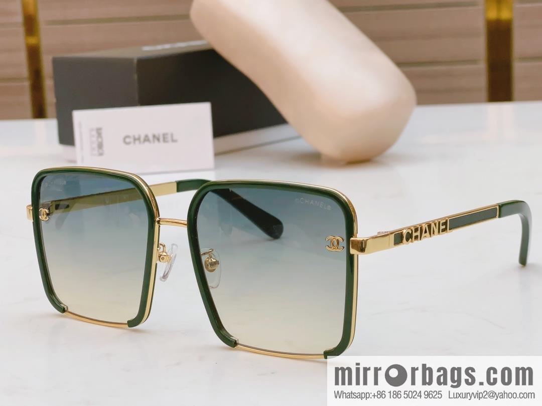 CHANEL Chanel square women's sunglasses