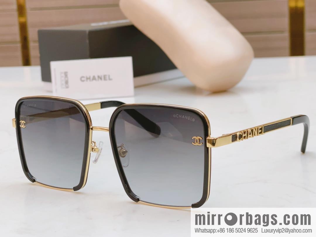 CHANEL Chanel square women's sunglasses