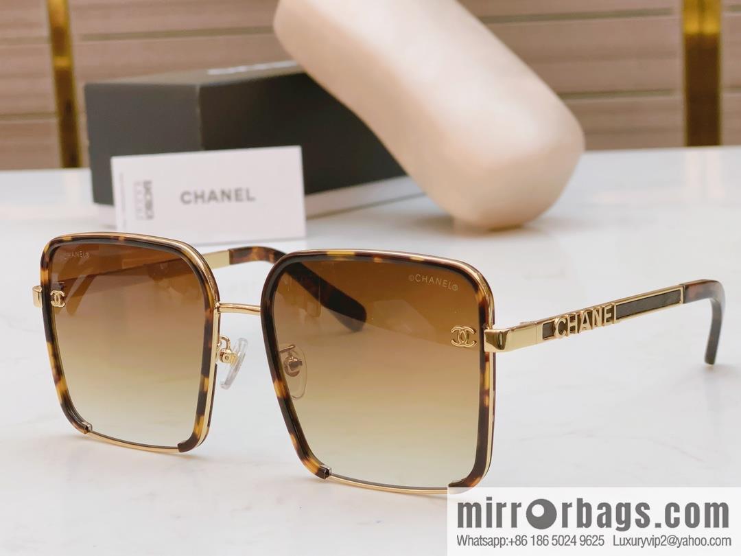 CHANEL Chanel square women's sunglasses