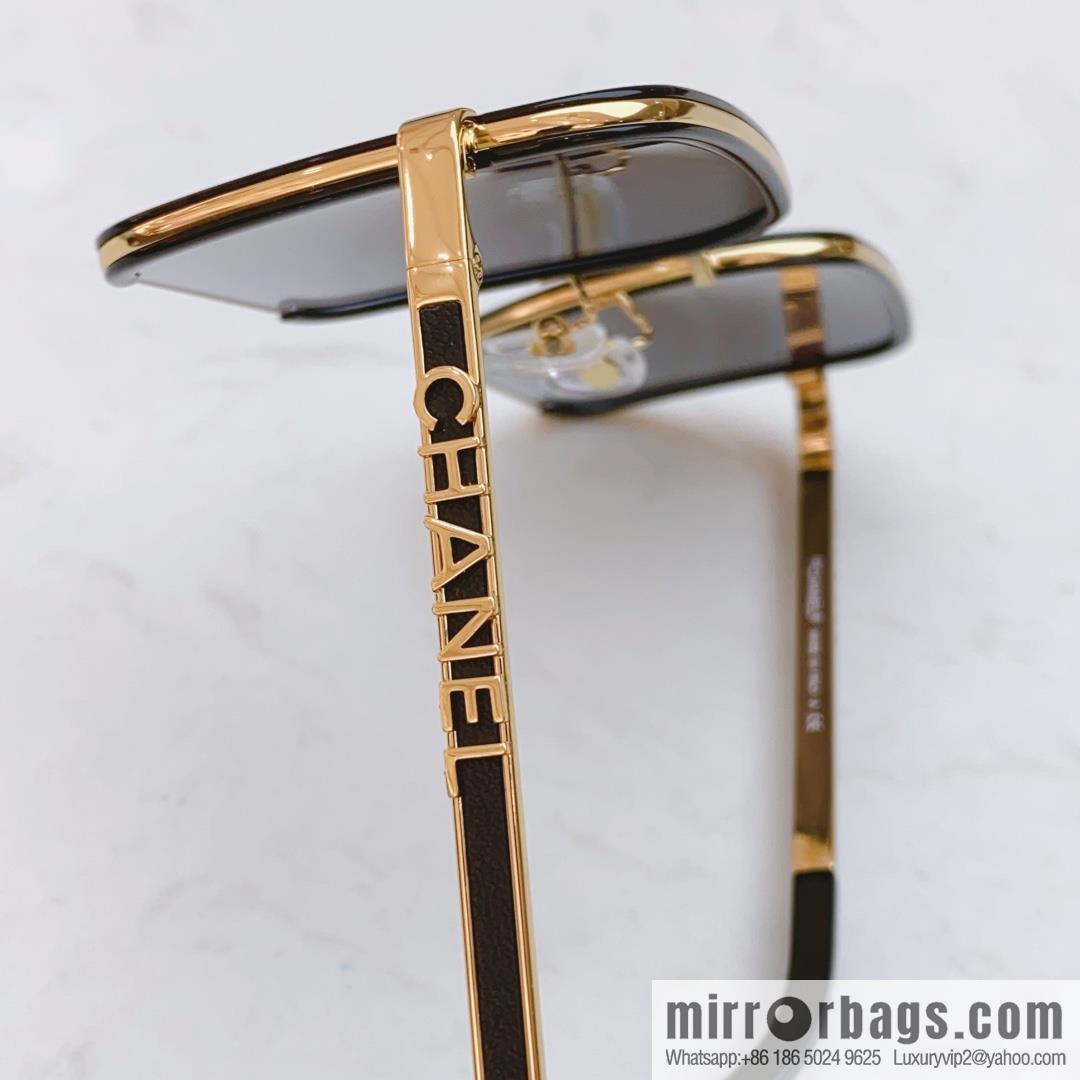 CHANEL Chanel square women's sunglasses