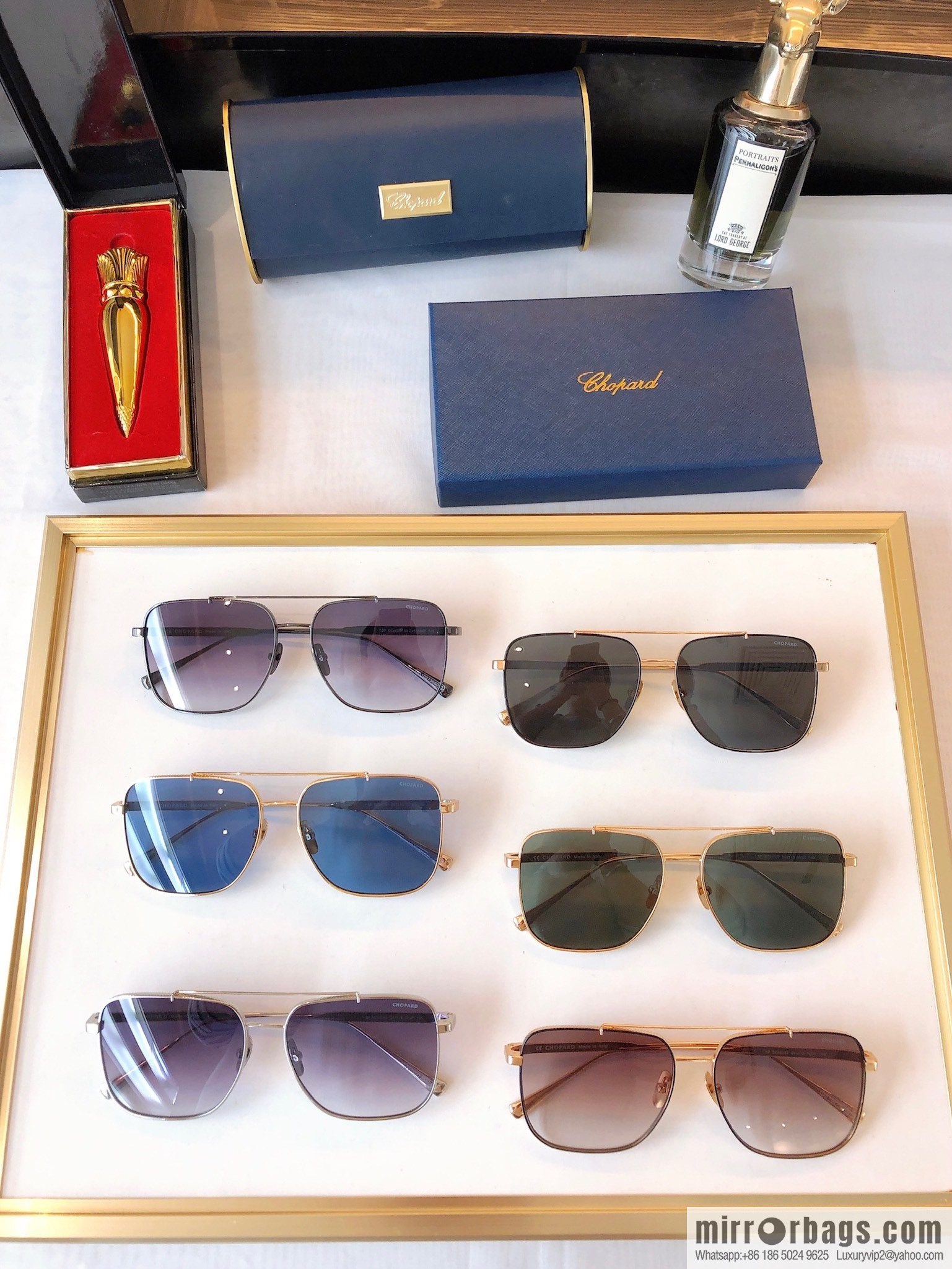 CHOPARD Chopard light metal series unisex sunglasses