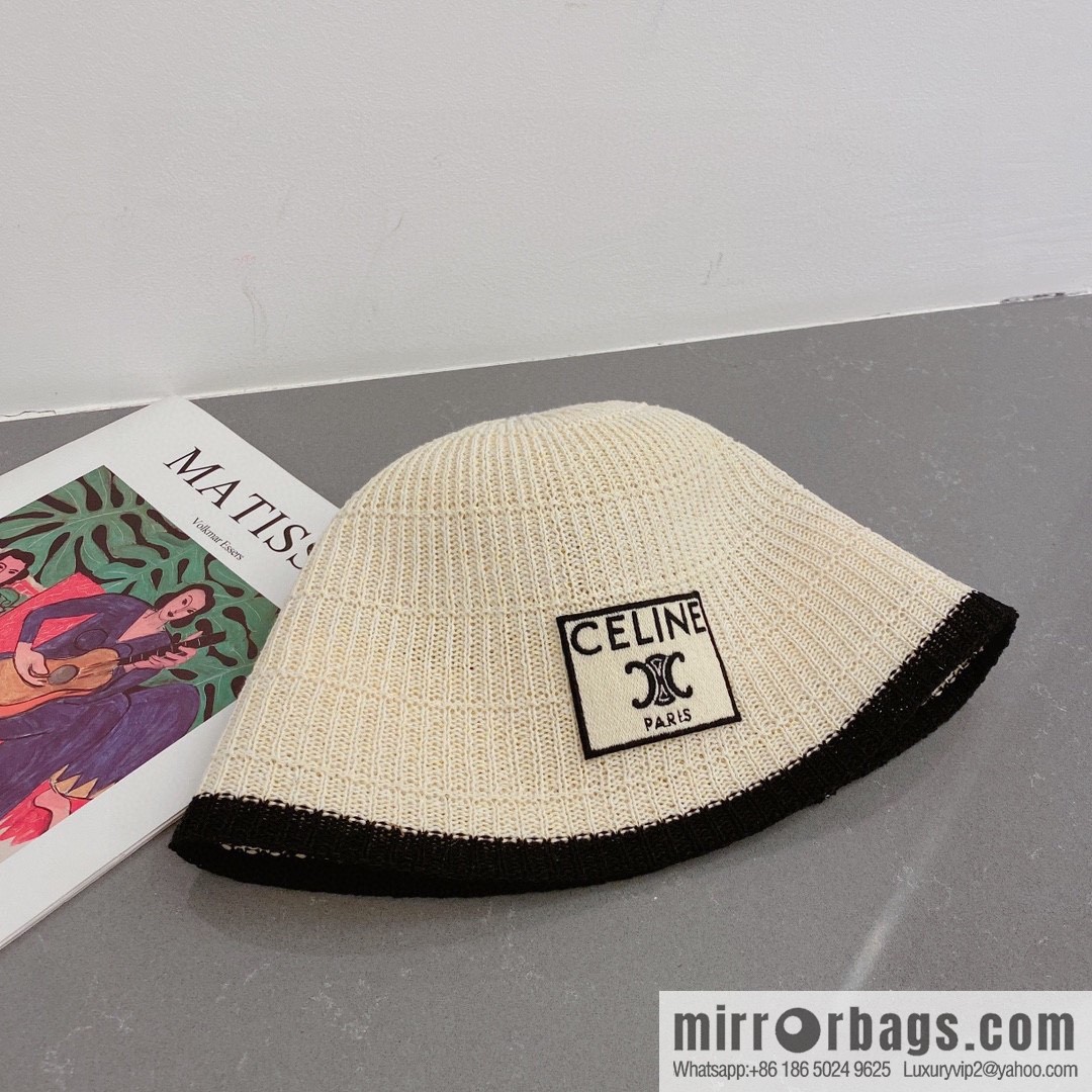 CELINE spring and summer bucket hat