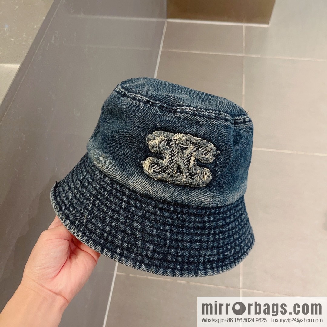 Celine unisex cowboy bucket hat