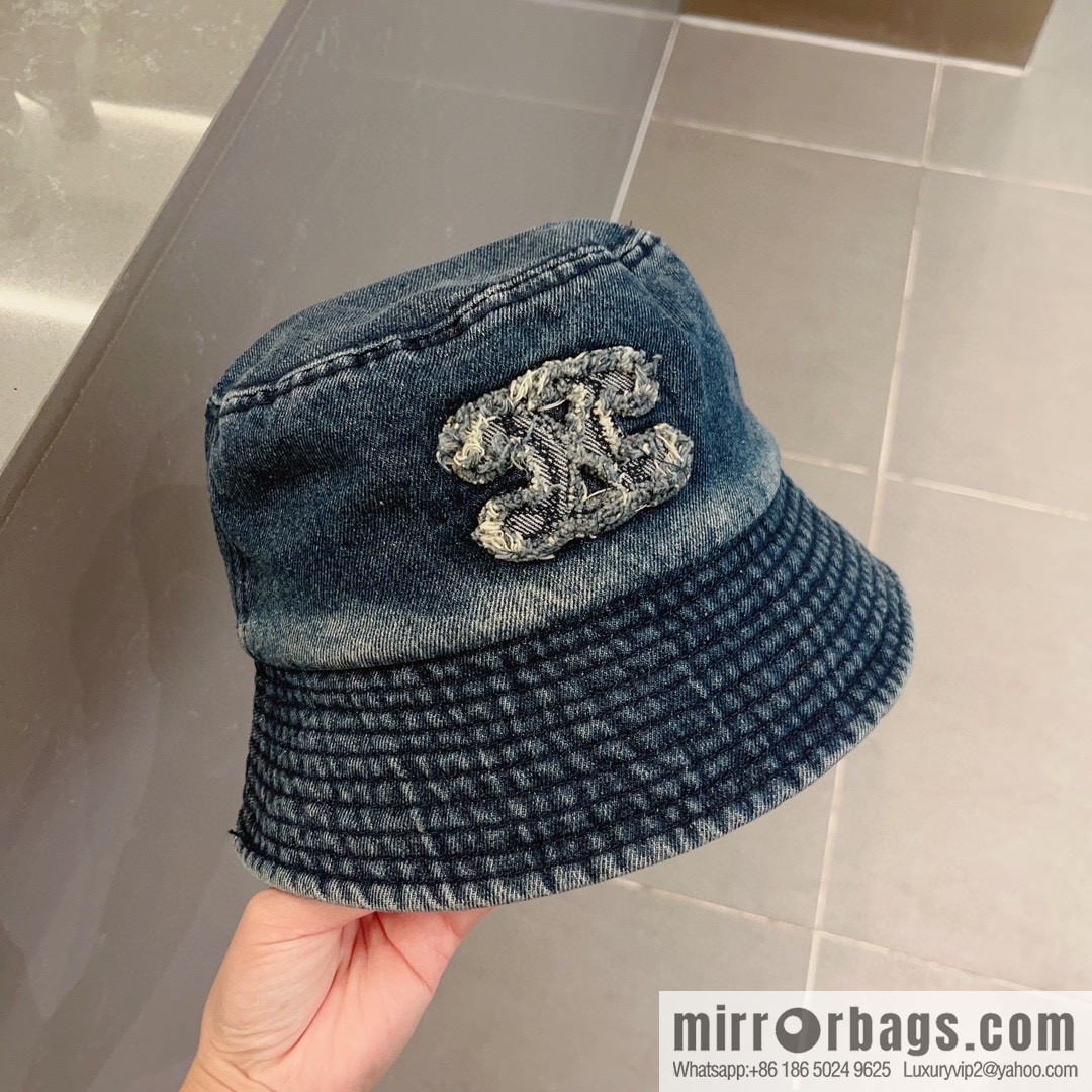 Celine unisex cowboy bucket hat