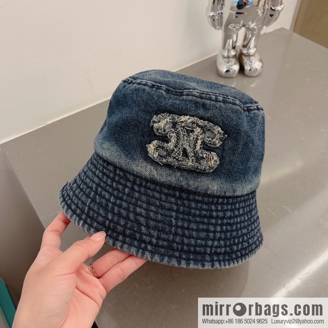 Celine unisex cowboy bucket hat