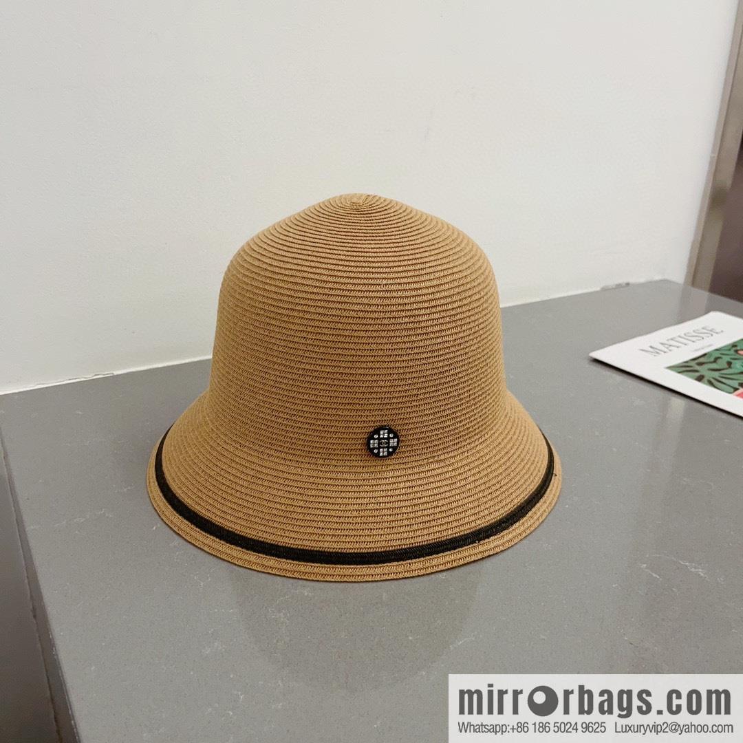 Chanel straw hat