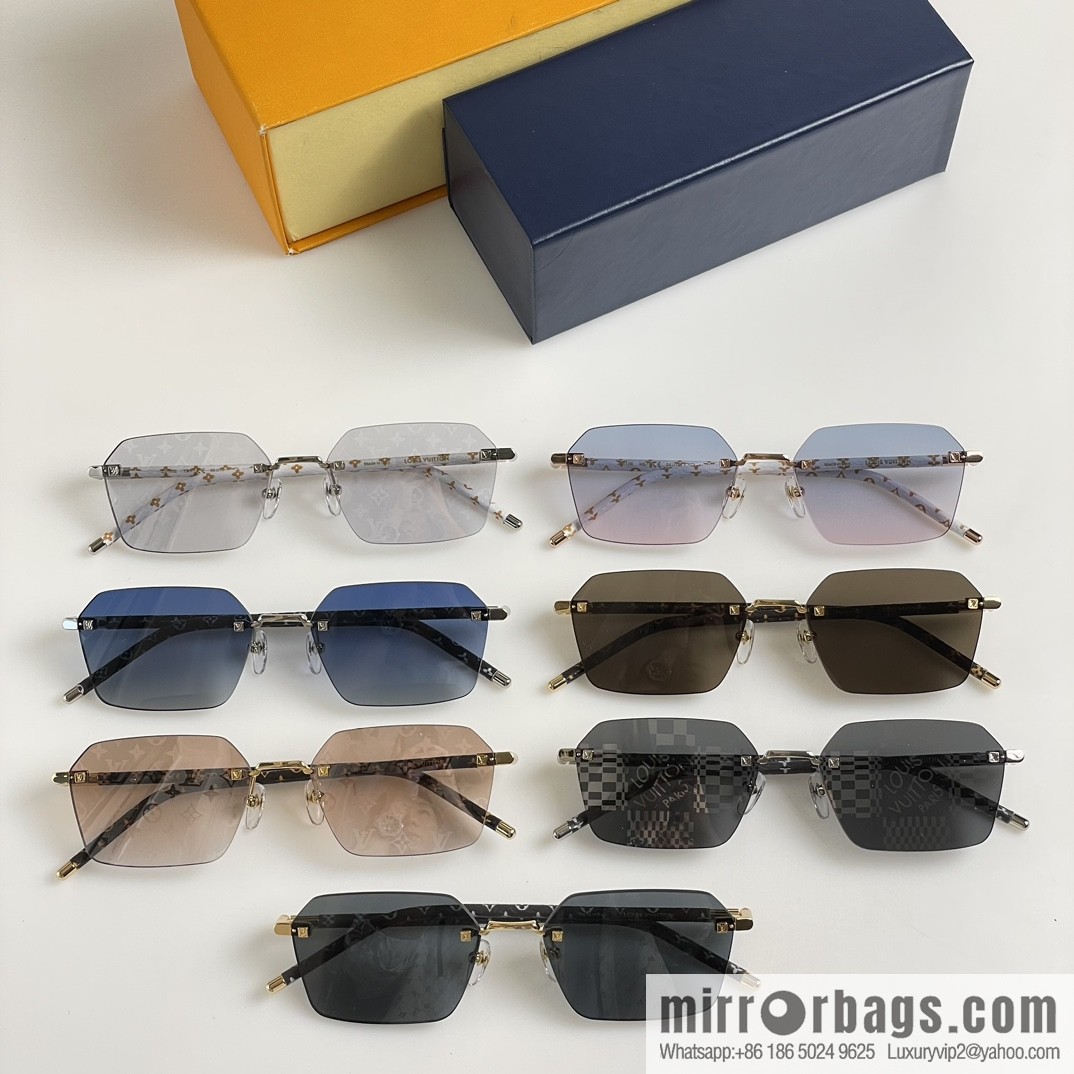 LV Louis Vuitton Exquisite Frameless Sunglasses Sunglasses