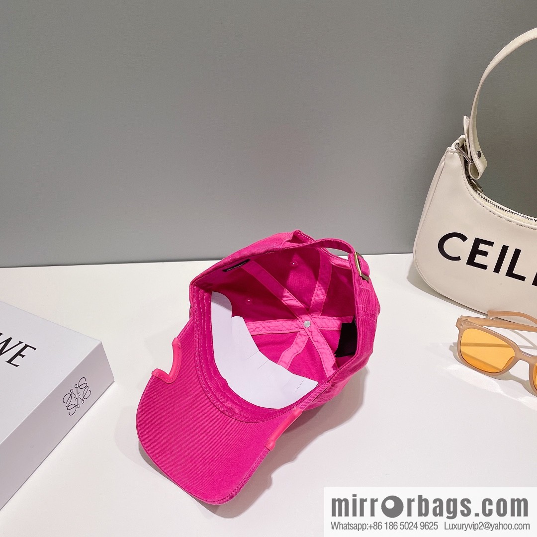 Balenciaga Embroidered letter logo baseball cap