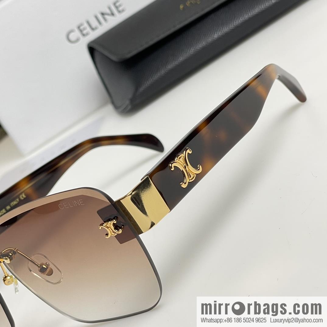 CELINE Arc de Triomphe rimless sunglasses