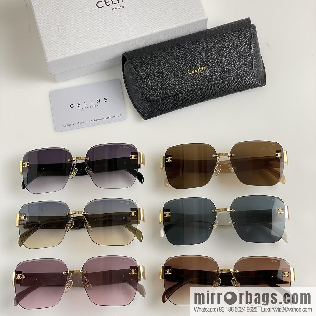 CELINE Arc de Triomphe rimless sunglasses