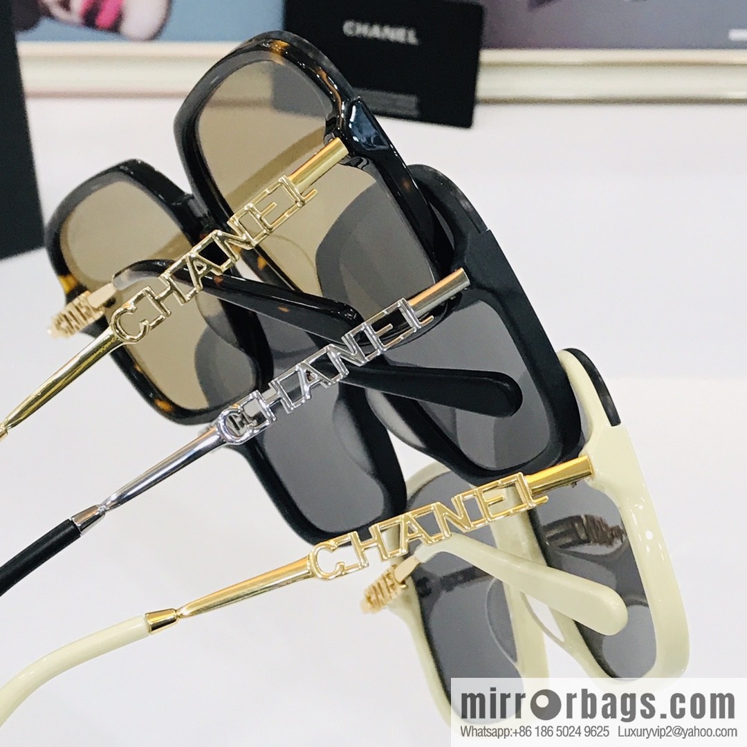 Chanel square women's sunglasses