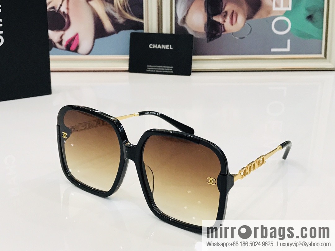 Chanel square women's sunglasses