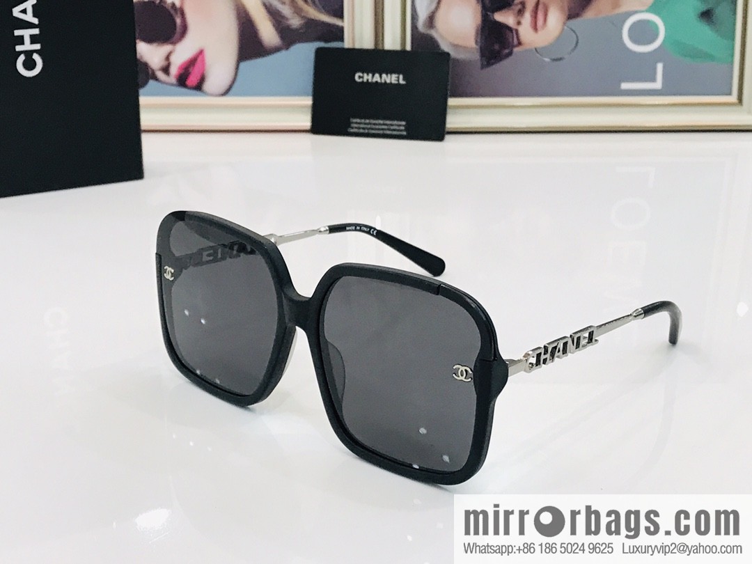 Chanel square women's sunglasses