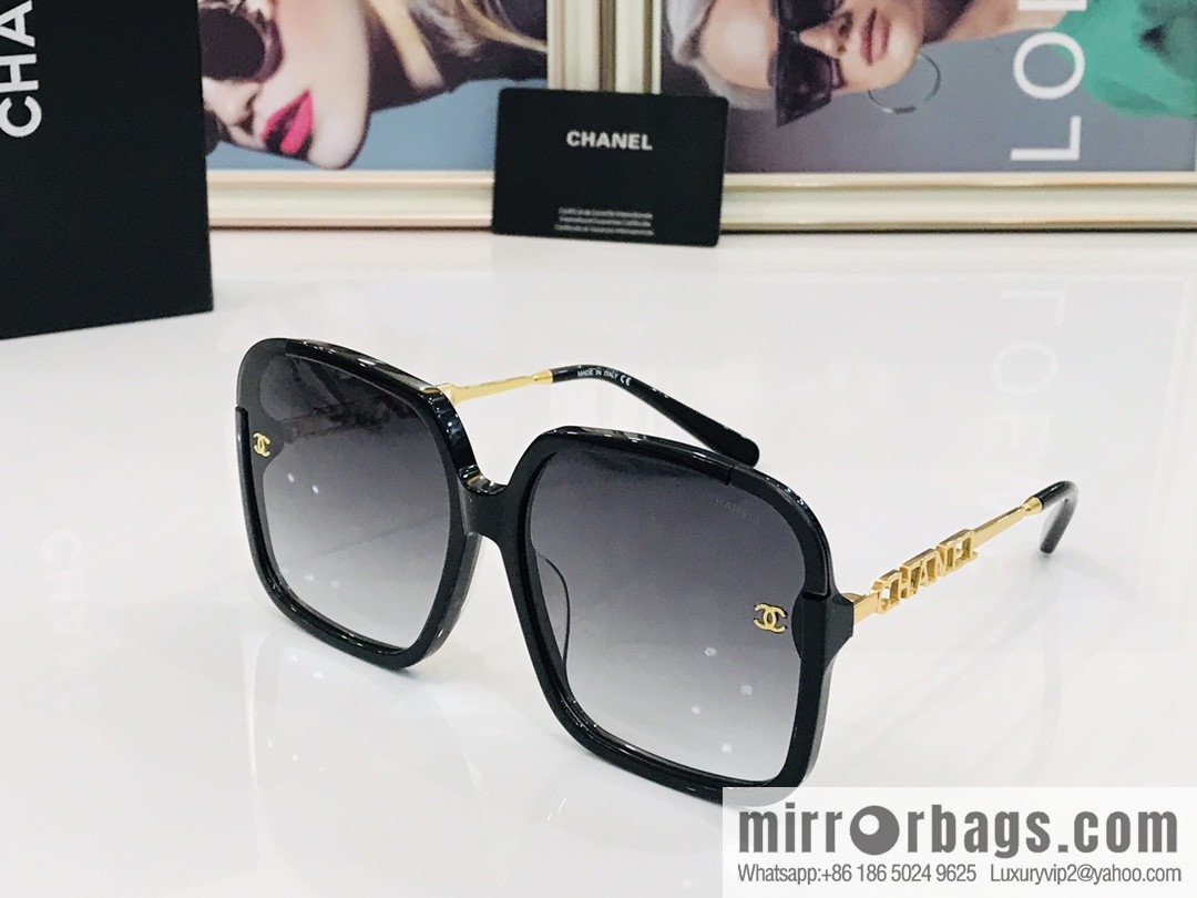 Chanel square women's sunglasses
