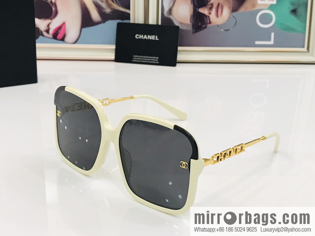Chanel square women's sunglasses
