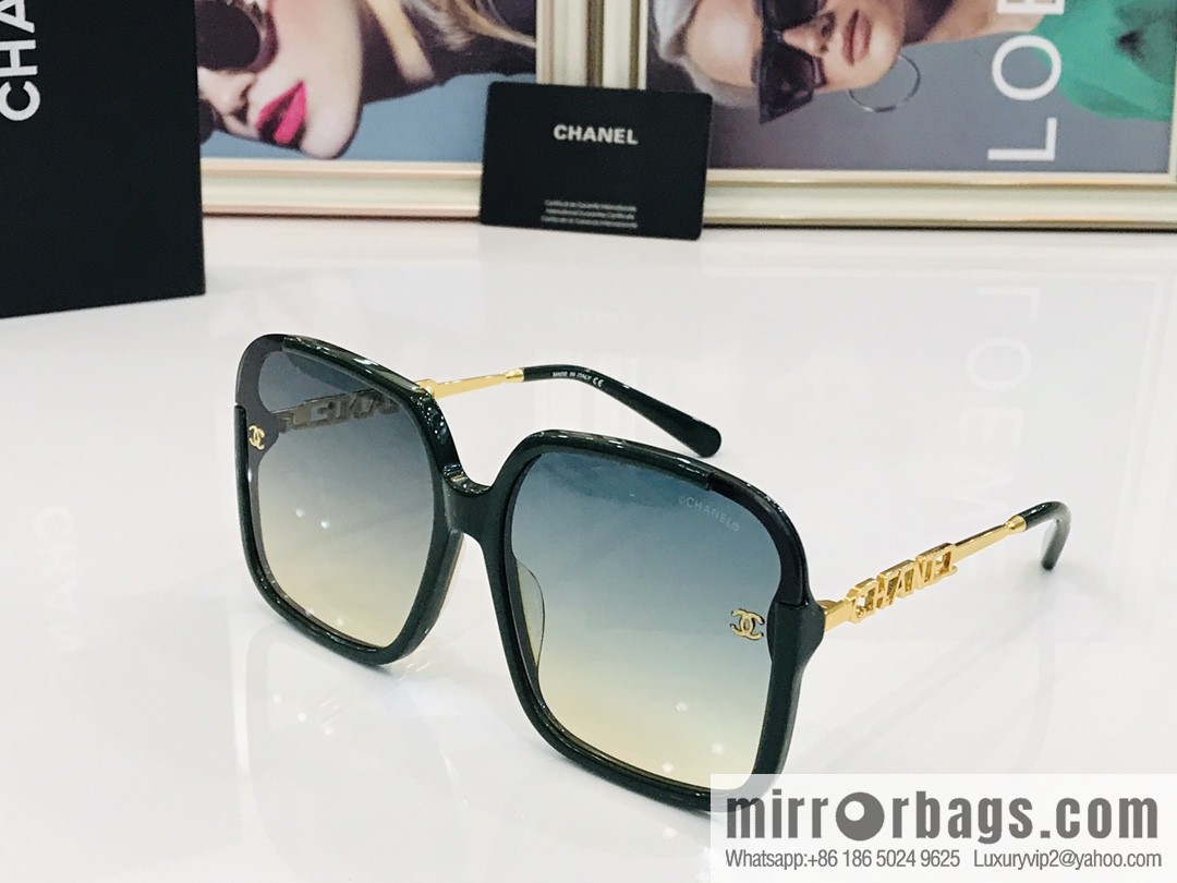 Chanel square women's sunglasses