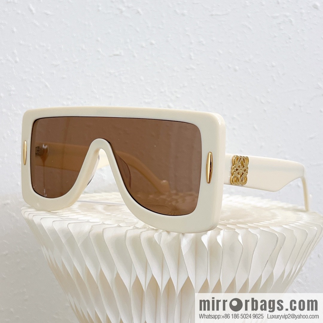 LOEWE unisex one-piece goggles