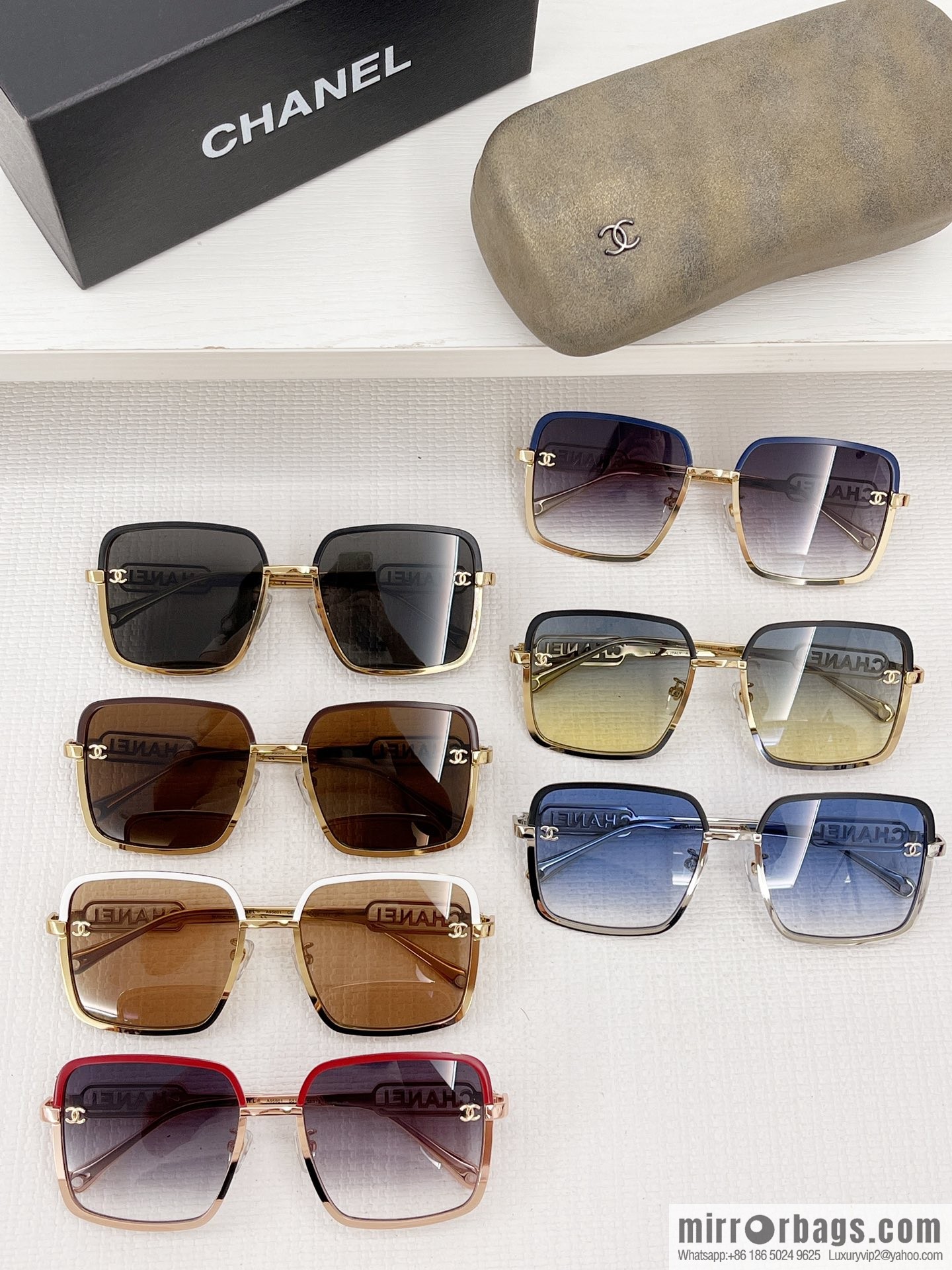 Chanel new women's sunglasses
