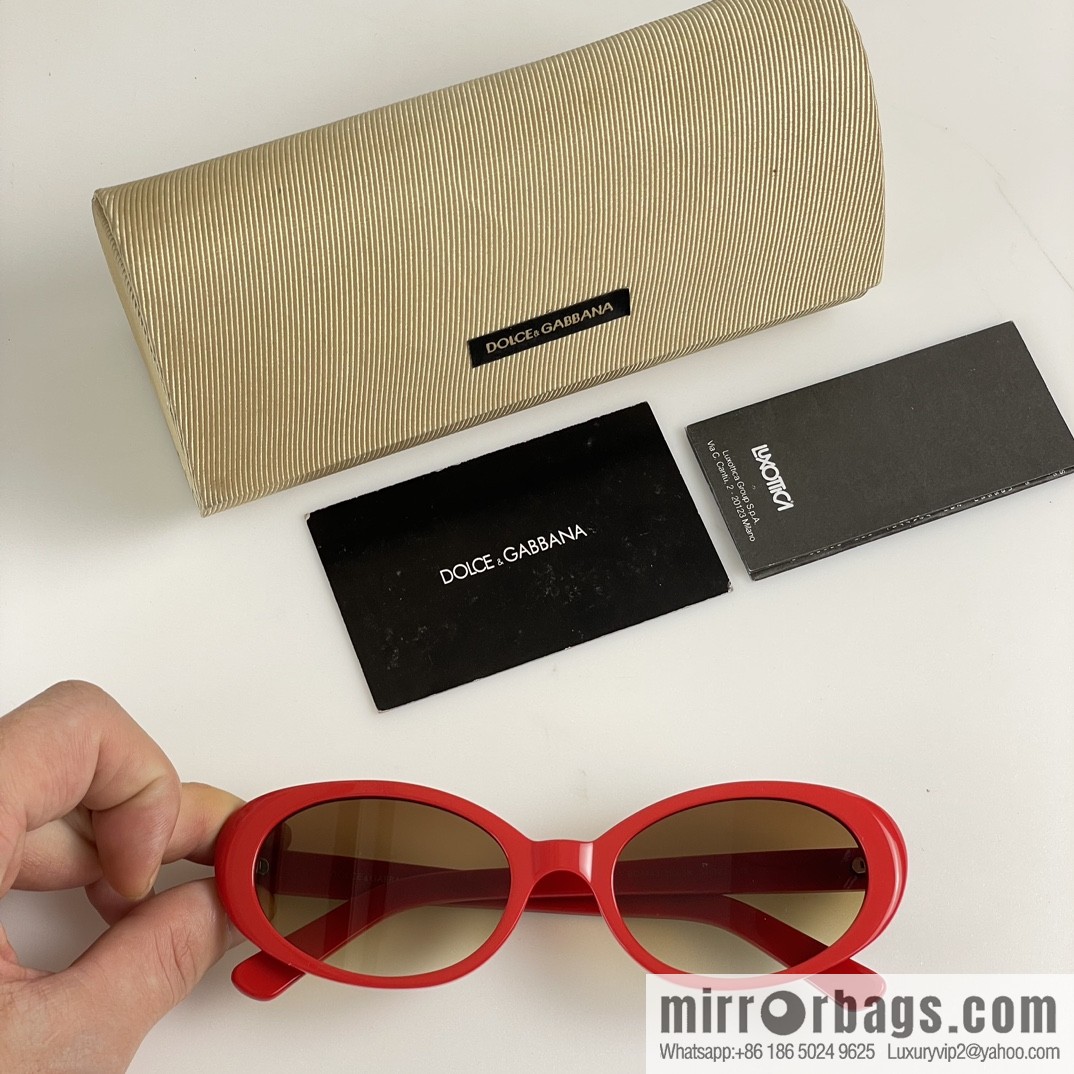DOLCE & GABBANA Dolce & Gabbana small oval sunglasses