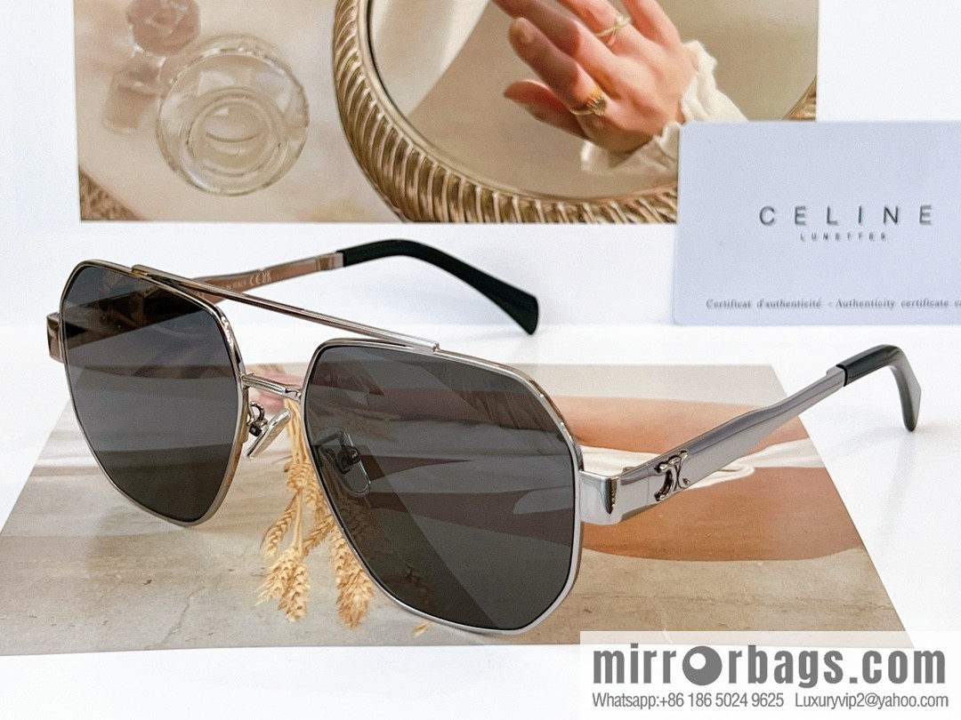 CELINE Celine handsome flight sunglasses