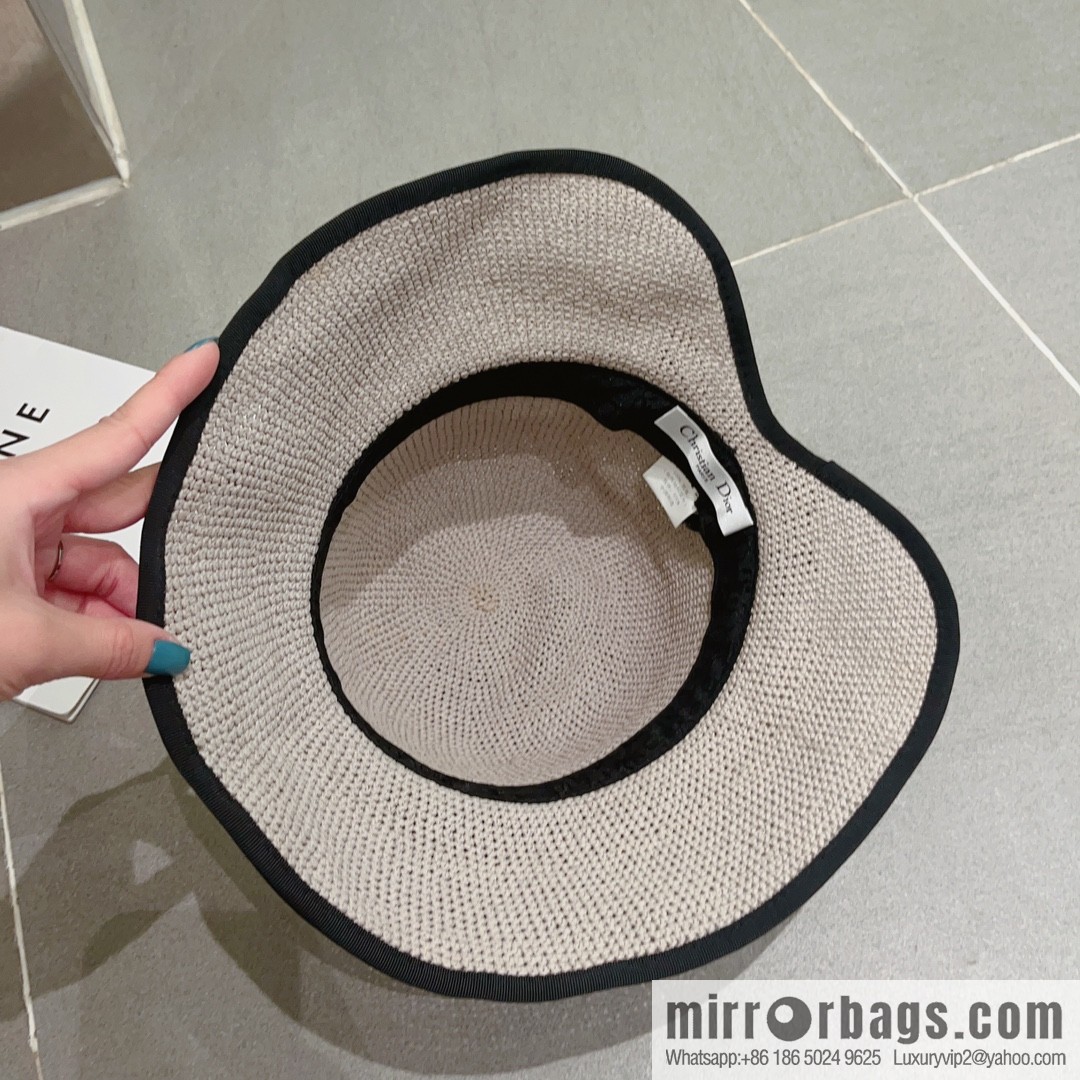 Dior Dior's new Lafite straw hat in summer