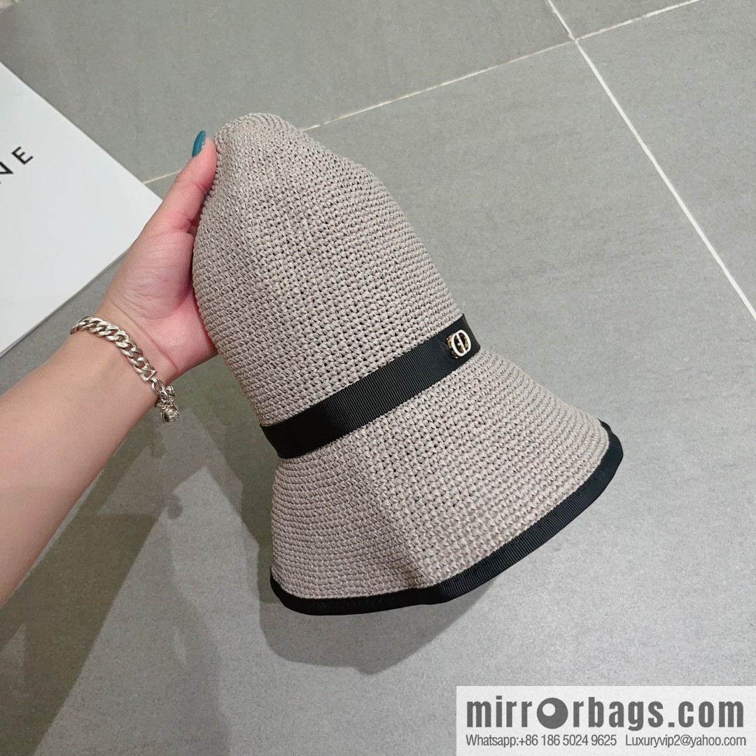 Dior Dior's new Lafite straw hat in summer